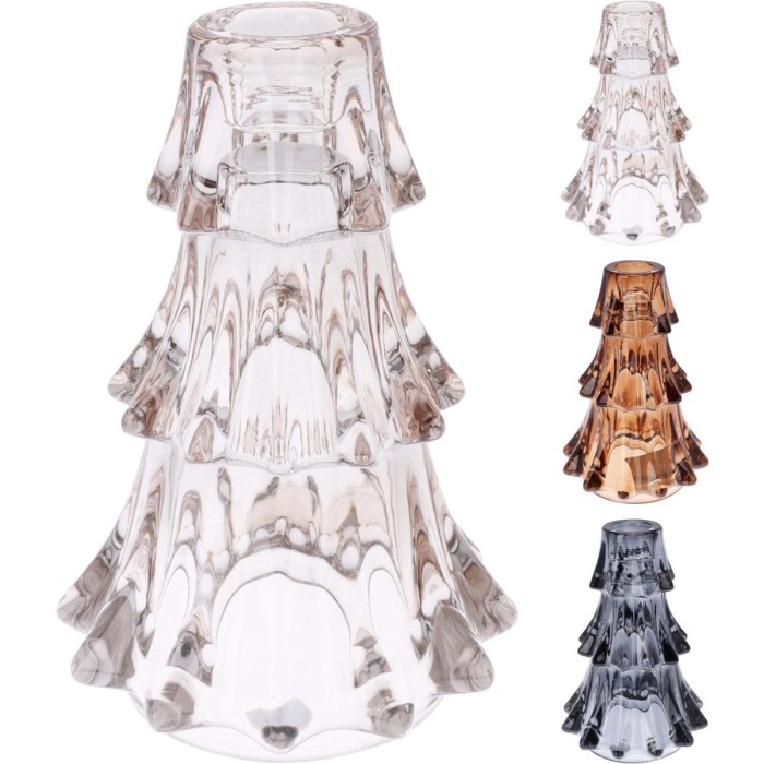 P-TEALIGHT ALBERO VETRO 14CM 3